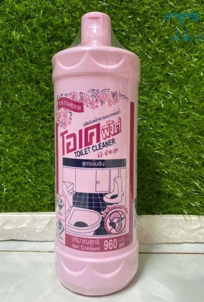 Nước tẩy Toilet Okay Pink - chai 960ml (Hồng)