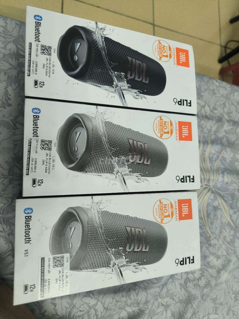 Loa Bluetooth JBL Flip 6 Đen. Mua bán Tivi, Âm thanh tại Quận Gò Vấp Tp Hồ Chí Minh được đăng bởi kien hình 1
