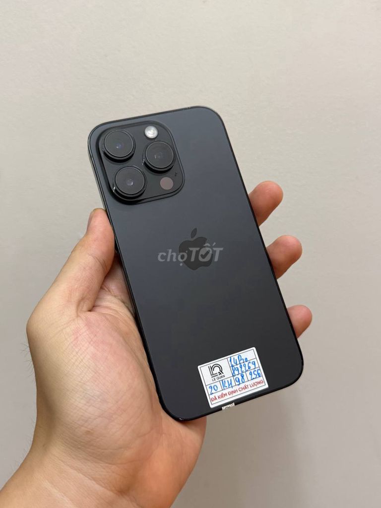 iPhone 14 Pro ✨Đen Không Gian đẳng cấp, nhìn là mê. Mua bán Điện thoại tại Quận 10 Tp Hồ Chí Minh được đăng bởi Lê Quân Mobile hình 1