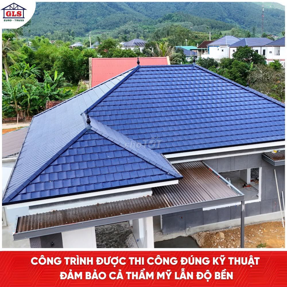 Dịch vụ thi công mái nhà Eurotruss. Dịch vụ tại Thành phố Thủ Đức Tp Hồ Chí Minh được đăng bởi Thép Gia Long EuroTruss hình 1