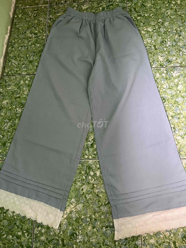 Quần ống rộng Nữ vải mềm mại. Mua bán Quần áo tại Quận 11 Tp Hồ Chí Minh được đăng bởi Lynn lynn hình 1
