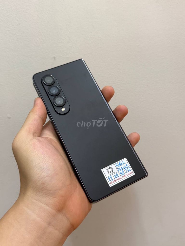 Samsung Galaxy Z Fold4 🖤 Black sang trọng. Mua bán Điện thoại tại Quận 10 Tp Hồ Chí Minh được đăng bởi Lê Quân Mobile hình 1
