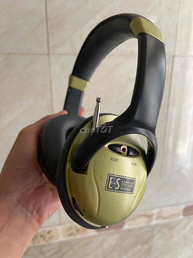 Tai nghe chụp tai Extra Sound Tích hợp đài FM. Mua bán Tivi, Âm thanh tại Thành phố Huế Thừa Thiên Huế được đăng bởi A Na hình 1