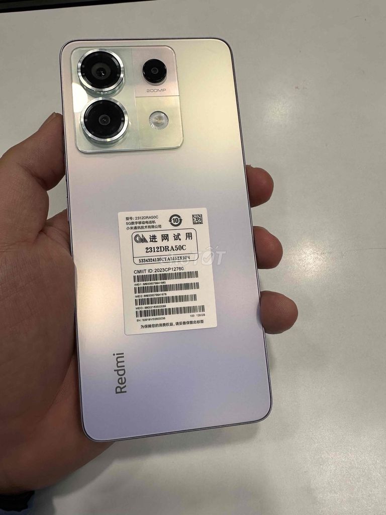 Xiaomi Redmi Note 13 Pro 5G 128GB Tím. Mua bán Điện thoại tại Quận 12 Tp Hồ Chí Minh được đăng bởi Đoàn Hùng Anh hình 1