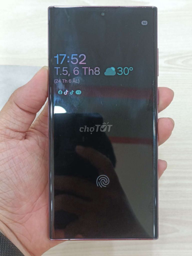 Samsung S22 Ultra 5G 256GB Tím. Mua bán Điện thoại tại Quận Ninh Kiều Cần Thơ được đăng bởi Nguyễn Thanh Tuấn hình 1
