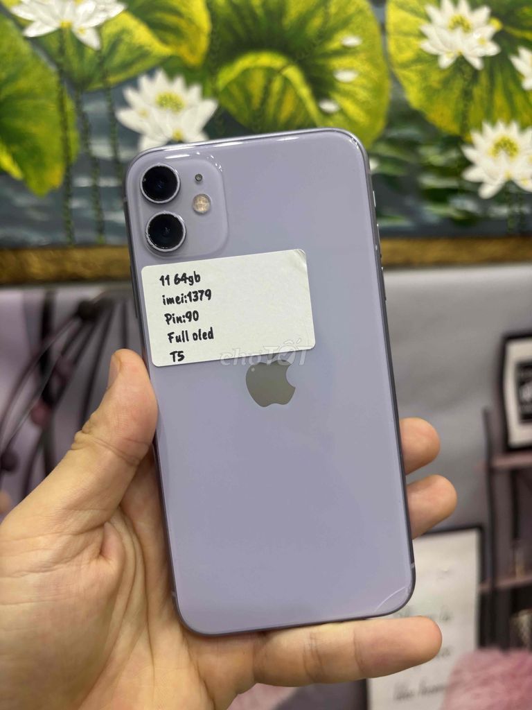 iPhone 11 64GB Tím Đã thay màn. Mua bán Điện thoại tại Quận Bắc Từ Liêm Hà Nội được đăng bởi Cửa hàng Bính Táo hình 1