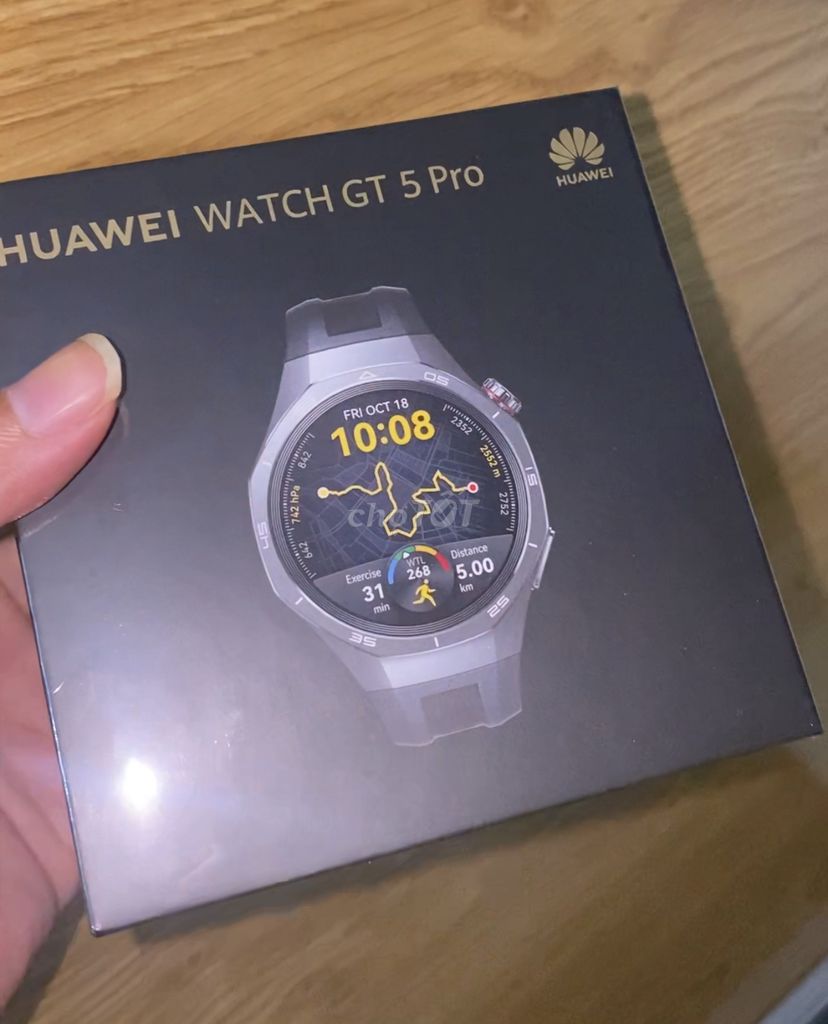 Huawei watch GT5 Pro màu đen newseal chính hãng