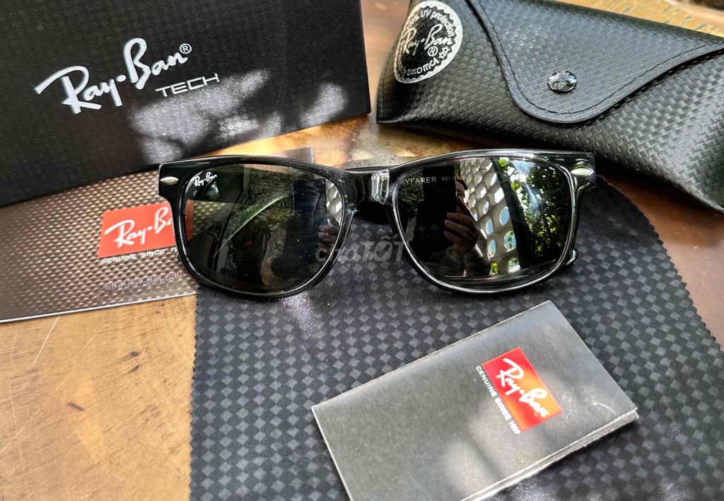 kính Rayban RB2140 New Wayfarer 901.likenew.0000