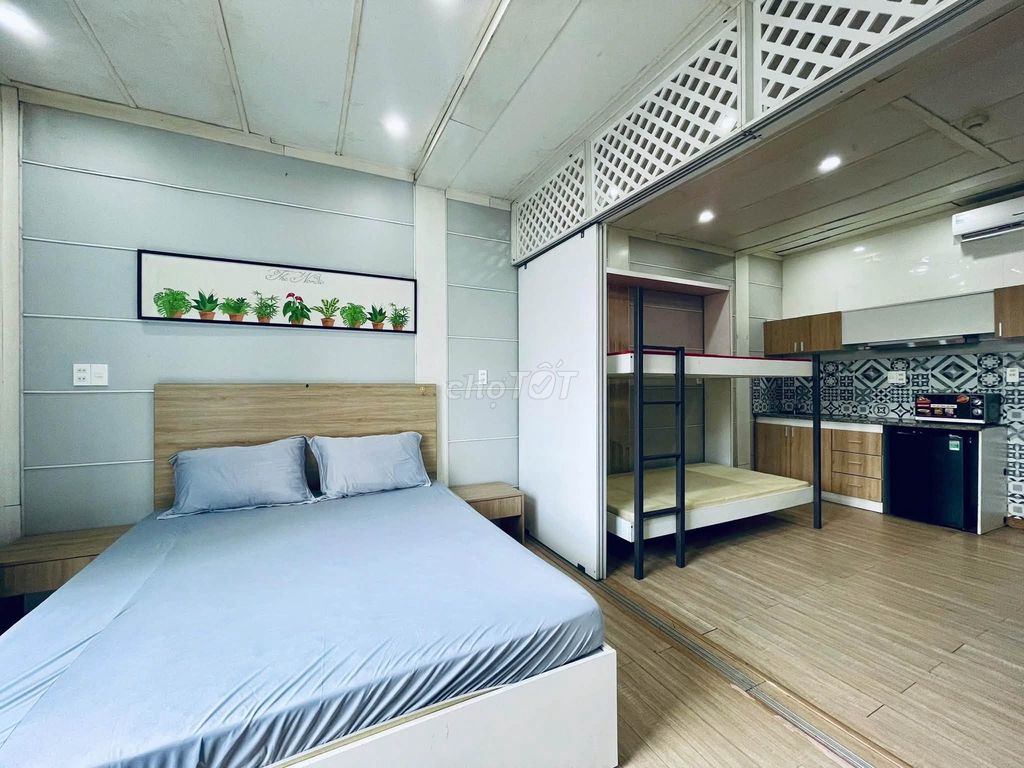 Phòng trọ 45m2 Phan Tôn Mỹ An, sát biển, giá 7.9tr