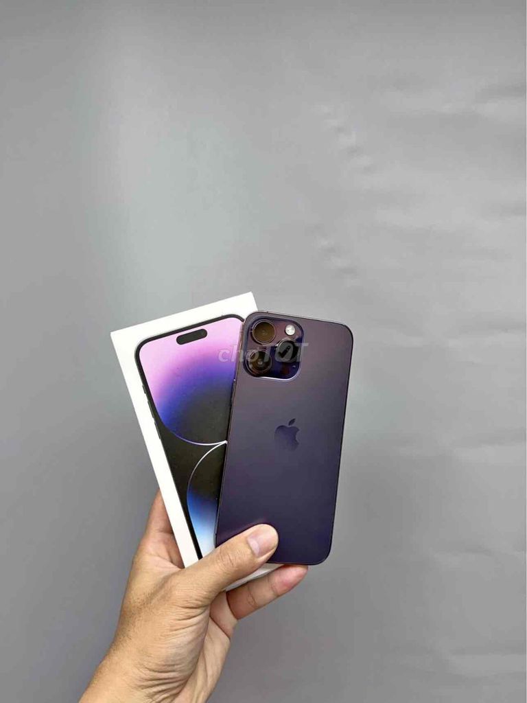 iPhone 14 Pro Max 256GB Tím FULLBOX 99% APPLE 2025. Mua bán Điện thoại tại Quận 10 Tp Hồ Chí Minh được đăng bởi iStockHCM hình 1