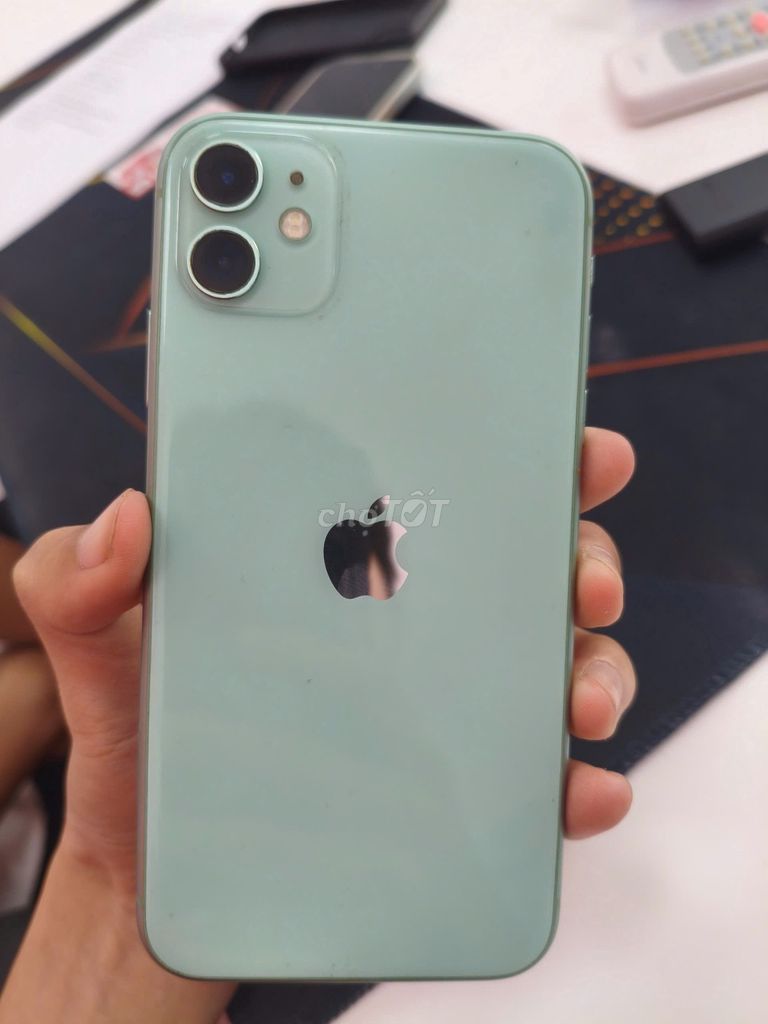 Apple iPhone 11 64GB Xanh bạc hà. Mua bán Điện thoại tại Huyện Bình Chánh Tp Hồ Chí Minh được đăng bởi Tran Hai hình 1