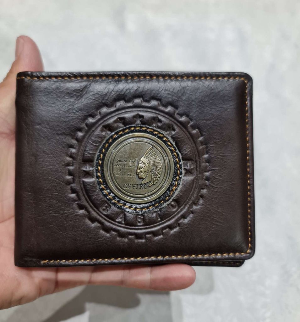 Ví nam da bò nguyên miếng nàu. Mua bán Túi xách tại Quận Gò Vấp Tp Hồ Chí Minh được đăng bởi Anh Ba  Hàng hiệu tuyển Chuyên bán Online uy tín hình 1