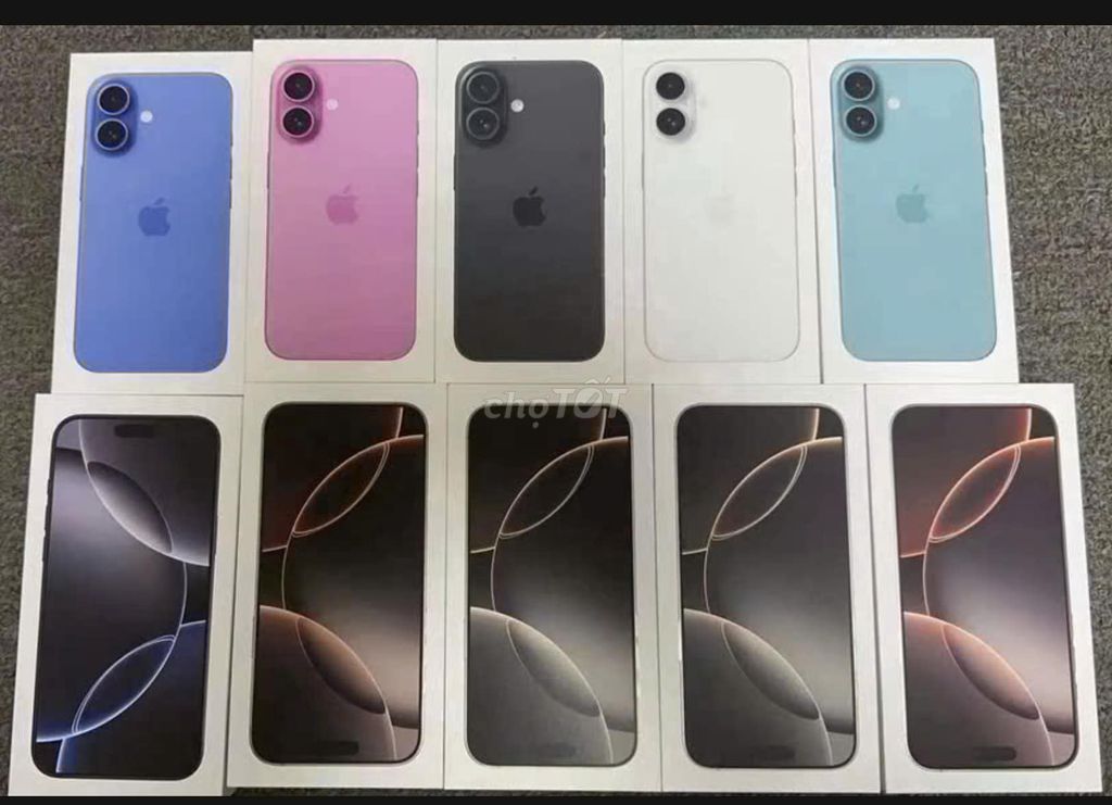 iPhone 16 | iPhone 16 Plus Mới 100% - GÓP BAO ĐẬU