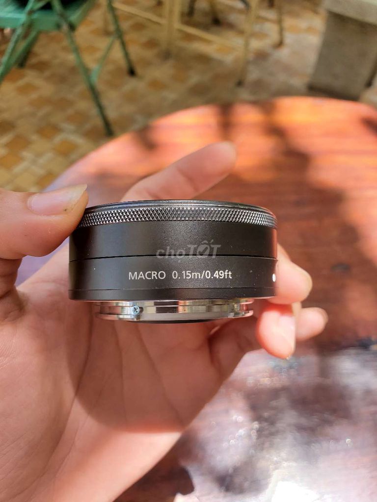 Lens Canon Macro EF-M 22mm f2 STM