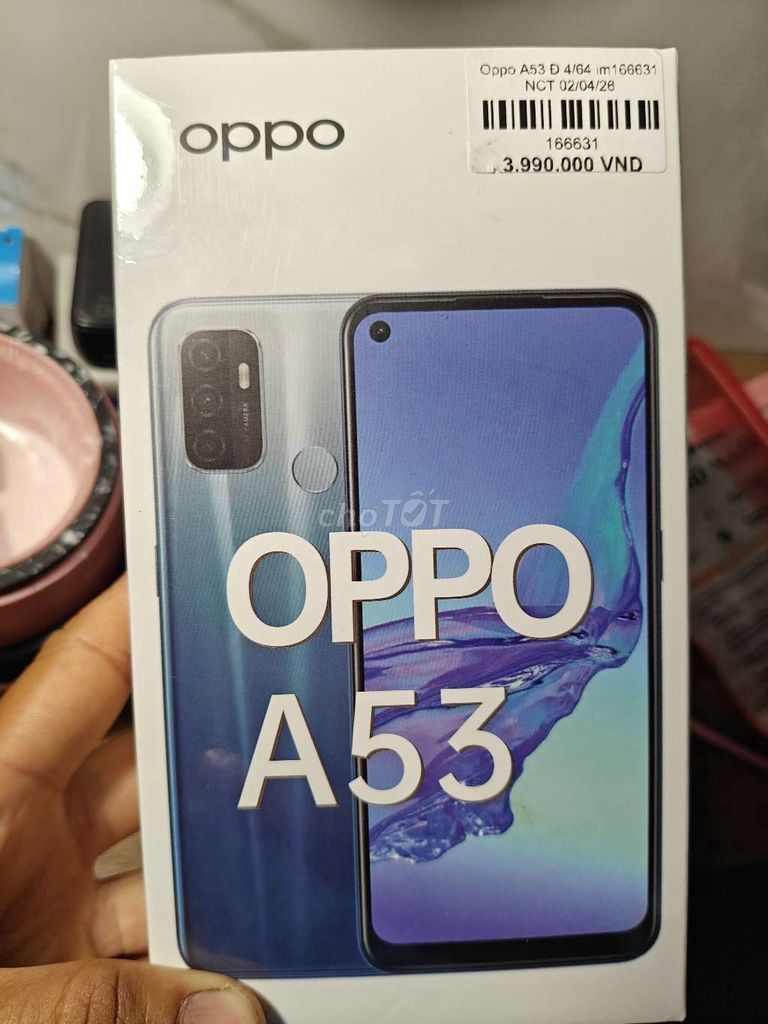 Oppo A53 64GB Xanh Mới. Mua bán Điện thoại tại Huyện Tam Bình Vĩnh Long được đăng bởi Điền  hình 1