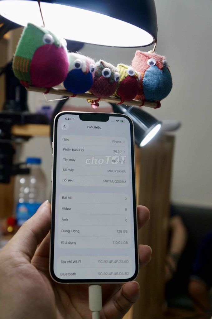 Apple iPhone 14 128GB Trắng. Mua bán Điện thoại tại Thành phố Bắc Ninh Bắc Ninh được đăng bởi Tâm An Mobile hình 1