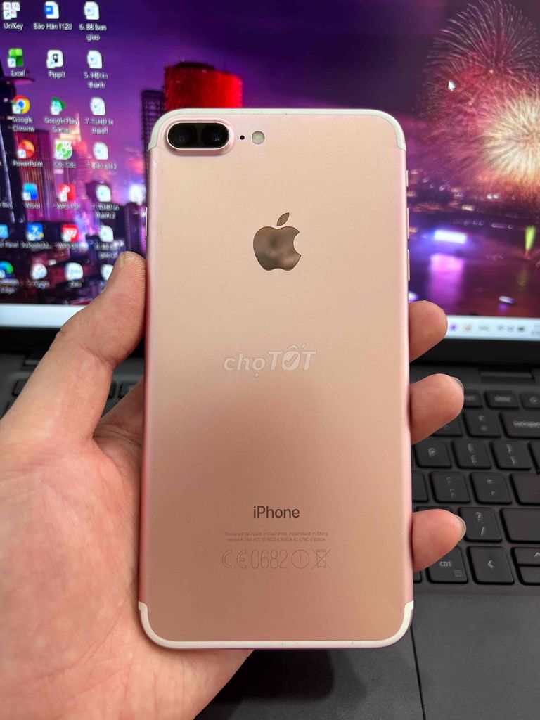 iPhone 7 Plus 128GB Vàng hồng 98% full chức năng. Mua bán Điện thoại tại Thành phố Buôn Ma Thuột Đắk Lắk được đăng bởi Nguyễn Hoàng hình 1