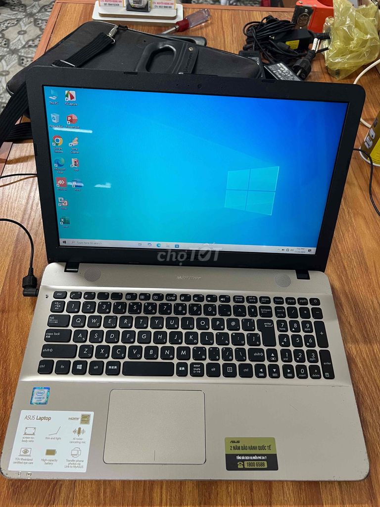 Laptop Asus i5 gen 6 ram 8GB SSD 128G