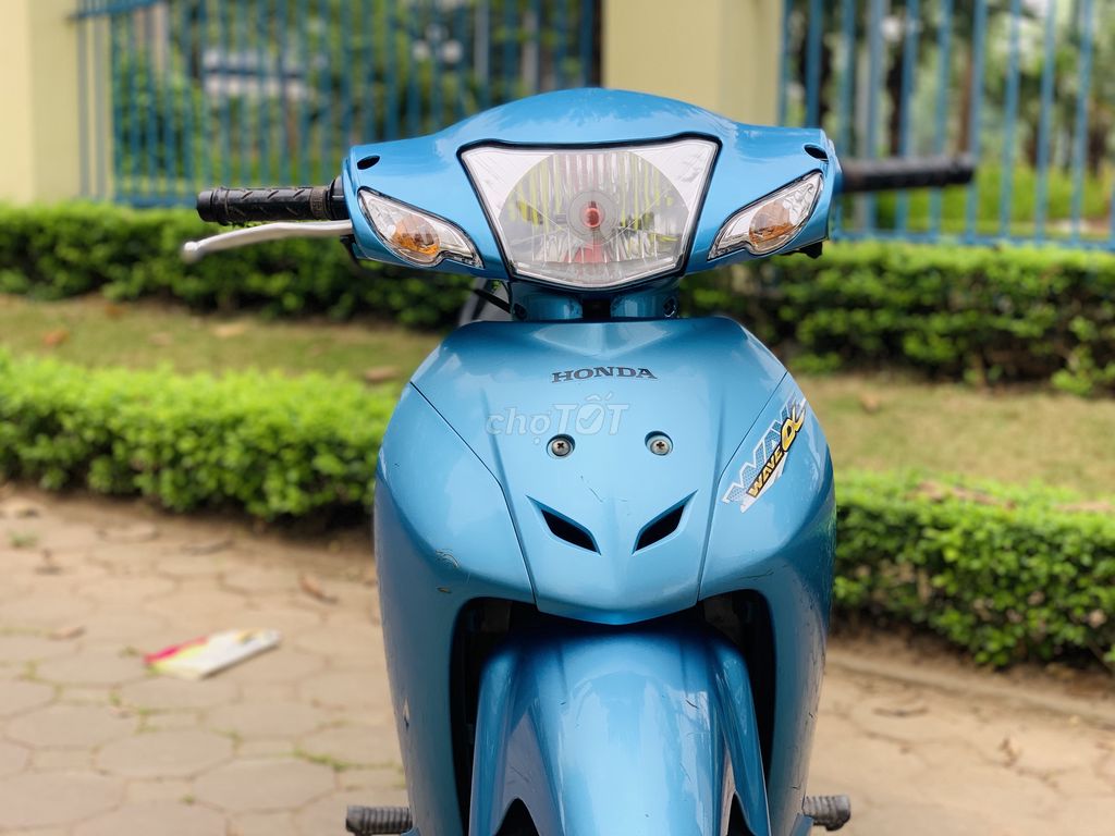 HONDA WAVE A 100 MÀU XANH DƯƠNG ZIN CHẤT.. Mua bán Xe máy tại Quận Hai Bà Trưng Hà Nội được đăng bởi A.SỰ hình 6