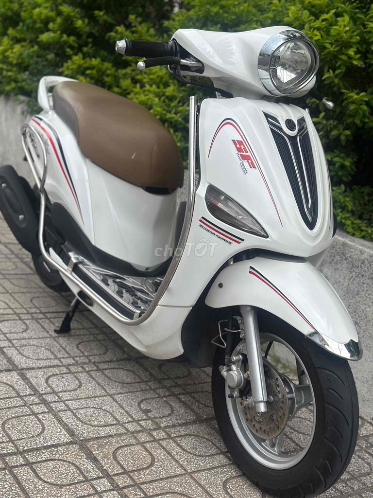 Yamaha Nozza Fi 2013 Trắng nâu zin nguyên mới 80%. Mua bán Xe máy tại Thành phố Thủ Đức Tp Hồ Chí Minh được đăng bởi Xe Máy Sơn Thủ Đức hình 1