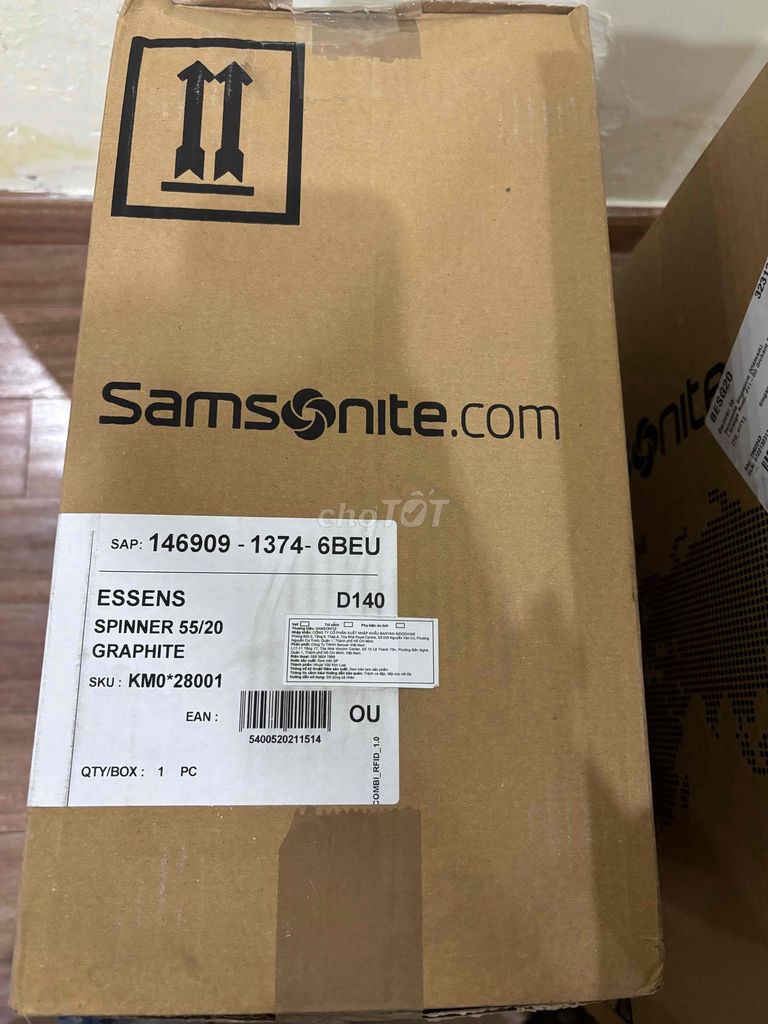 Vali Samsonite Essens Đen Mới. Mua bán Túi xách tại Quận Hà Đông Hà Nội được đăng bởi Vũ Thùy Linh hình 1