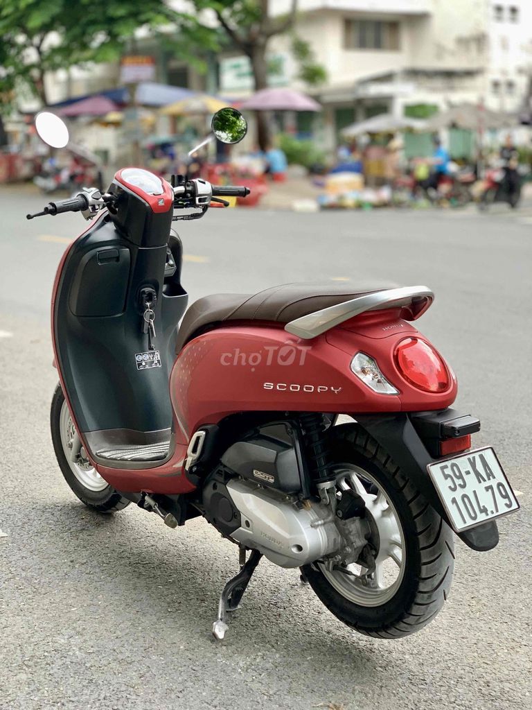Honda Scoopy 2024 nhập Indo đỏ nhám chính chủ BSTP. Mua bán Xe máy tại Thành phố Thủ Đức Tp Hồ Chí Minh được đăng bởi Khương Phan hình 13