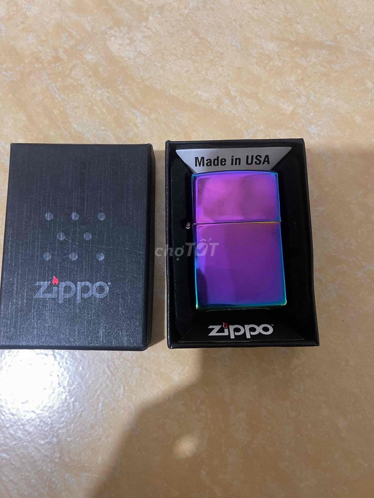 Bật lửa Zippo USA Đa sắc. Mua bán Đồ sưu tầm, đồ cổ tại Quận Đống Đa Hà Nội được đăng bởi Nguyễn Thắng hình 1