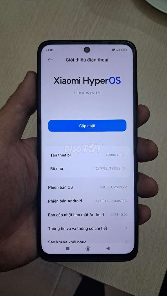 Redmi 12. Mua bán Điện thoại tại Quận Hai Bà Trưng Hà Nội được đăng bởi bùi hữu liêm  hình 1