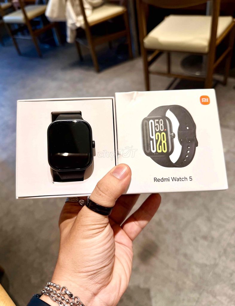 Xiaomi Redmi Watch 5 Đen Đã sử dụng. Mua bán Thiết bị đeo thông minh tại Quận 10 Tp Hồ Chí Minh được đăng bởi Huyn Bin hình 1