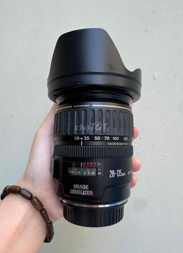 Canon EF 28-135mm IS USM Macro đẹp .. Mua bán Máy ảnh, Máy quay tại Quận Bình Thạnh Tp Hồ Chí Minh được đăng bởi Teresa hình 1