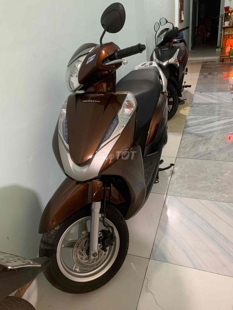 Honda Lead 125 Fi màu nâu đen đời cuối 2013 bstp