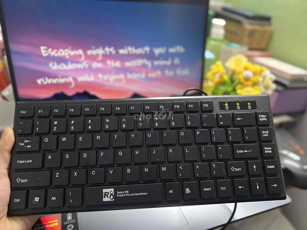 Bàn phím R8 1812 có dây Mini. Mua bán Phụ kiện (Màn hình, Chuột...) tại Quận Thanh Xuân Hà Nội được đăng bởi Phượng hình 1
