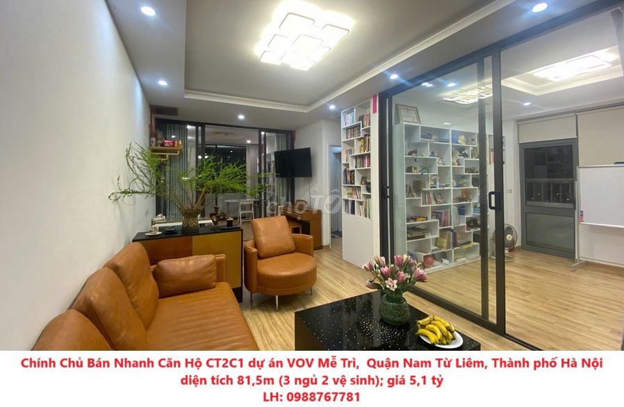 Căn Hộ CT2C1 dự án VOV Mễ Trì,  Quận Nam Từ Liêm, Thành phố Hà Nội