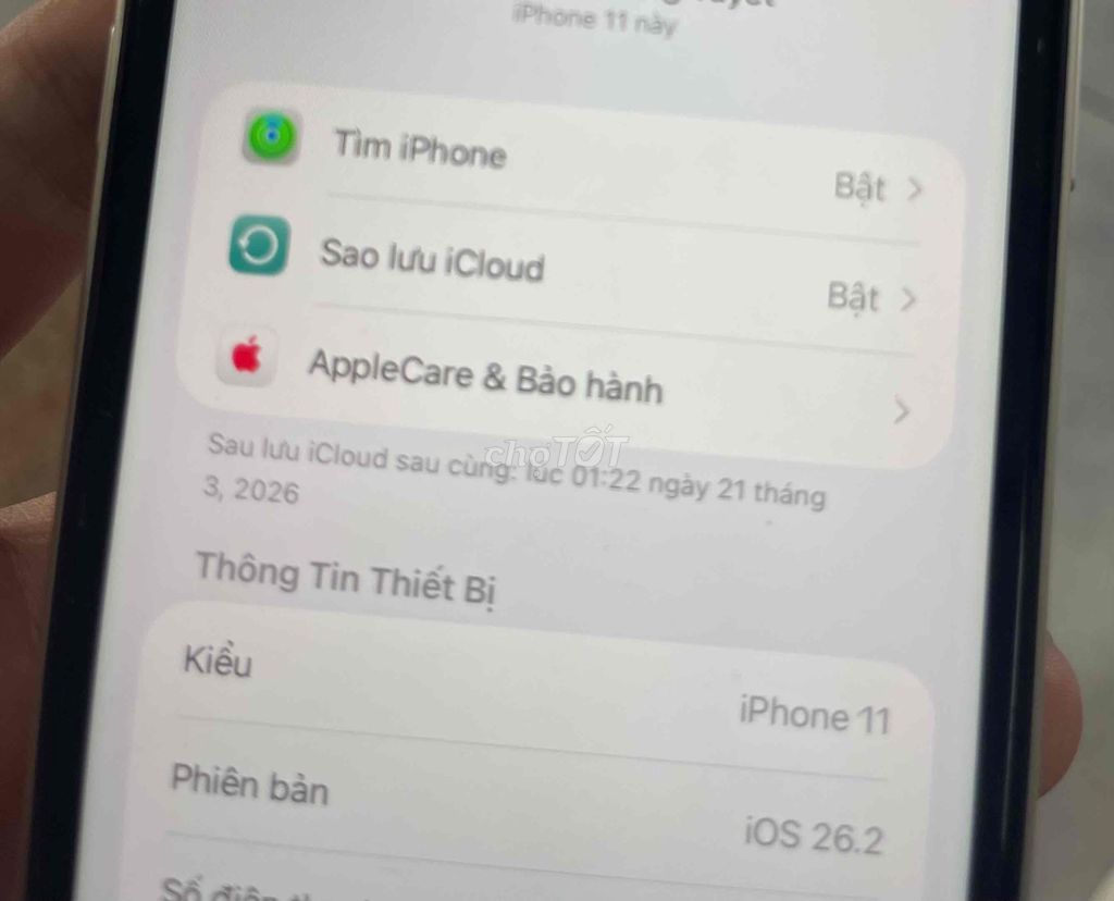 Apple iPhone 11 64GB Trắng VN/A. Mua bán Điện thoại tại Quận Phú Nhuận Tp Hồ Chí Minh được đăng bởi Nguyễn Hoàng hình 1