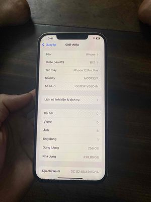 Iphone 12 pro max. Mua bán Điện thoại tại Huyện Đan Phượng Hà Nội được đăng bởi nguyễn văn huy
