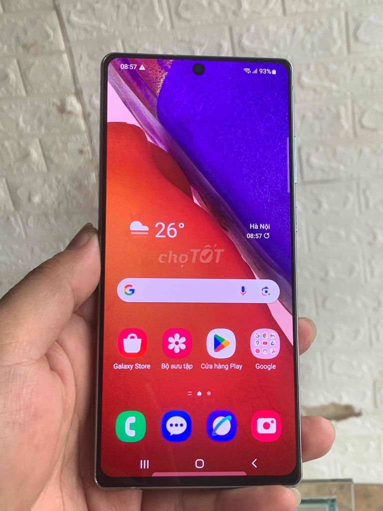 Samsung Galaxy Note20 256GB đẹp keng. Mua bán Điện thoại tại Quận Hoàng Mai Hà Nội được đăng bởi Phạm Như Tiến hình 1