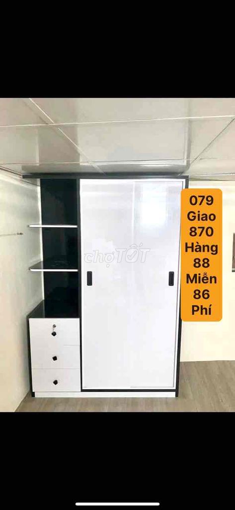 Tủ Áo , sẵn Hàng #đủ màu #freeship 180*122cm