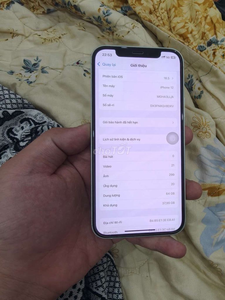 Ip 12 ios 18 zin full cn face nhạy bán hoặc gl adr. Mua bán Điện thoại tại Quận Hoàng Mai Hà Nội được đăng bởi Jacking Son hình 1