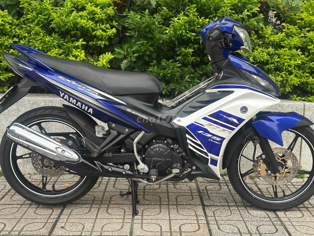 Exciter 135 2013 GP Xanh trắng máy zin chất xe đẹp. Mua bán Xe máy tại Thành phố Thủ Đức Tp Hồ Chí Minh được đăng bởi Xe Máy Sơn Thủ Đức hình 4