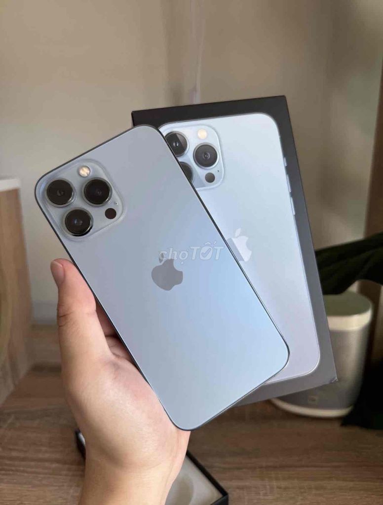 iPhone 13 Pro Max 256G Blue FULLBOX 99% APPLE 2024. Mua bán Điện thoại tại Quận Hà Đông Hà Nội được đăng bởi iStock Hà Nội Zin Đẹp Chất hình 1