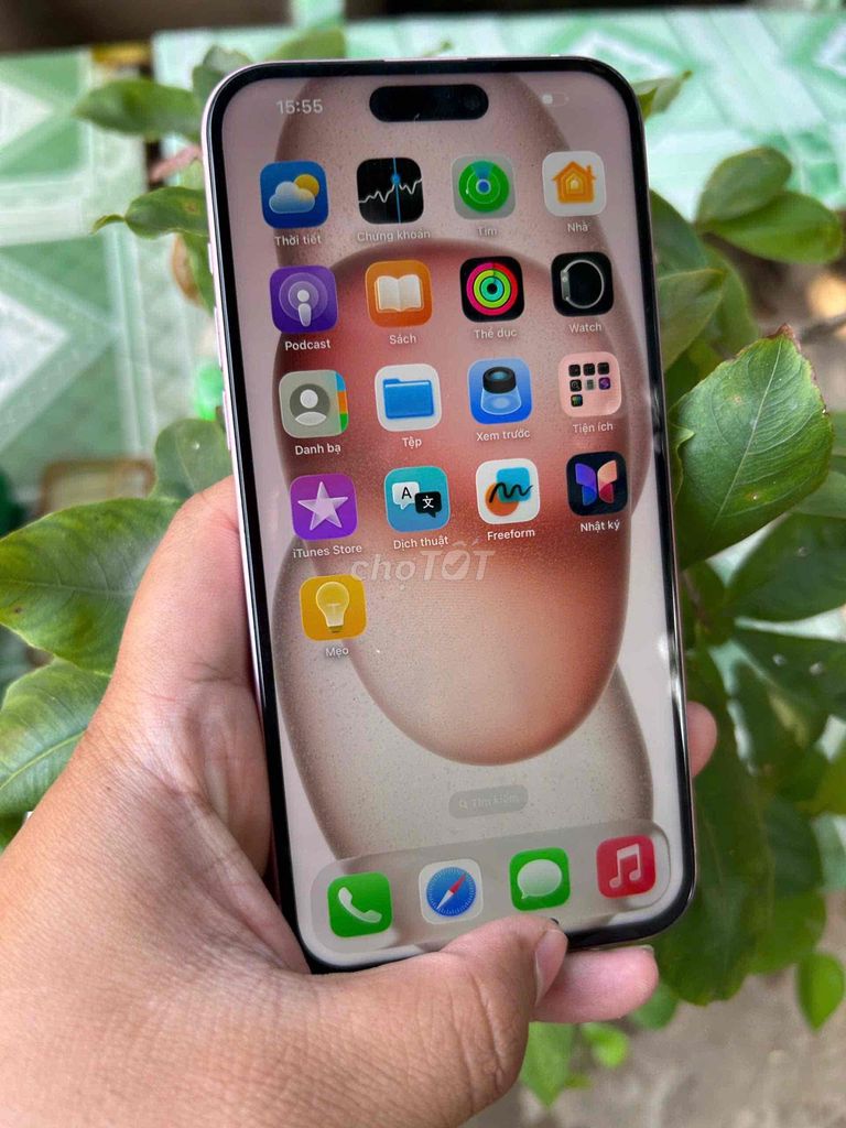 iPhone 15 Plus 128GB Hồng máy đẹp pin cao zin áp. Mua bán Điện thoại tại Thành phố Sa Đéc Đồng Tháp được đăng bởi Lê Minh Lâm Hà hình 1