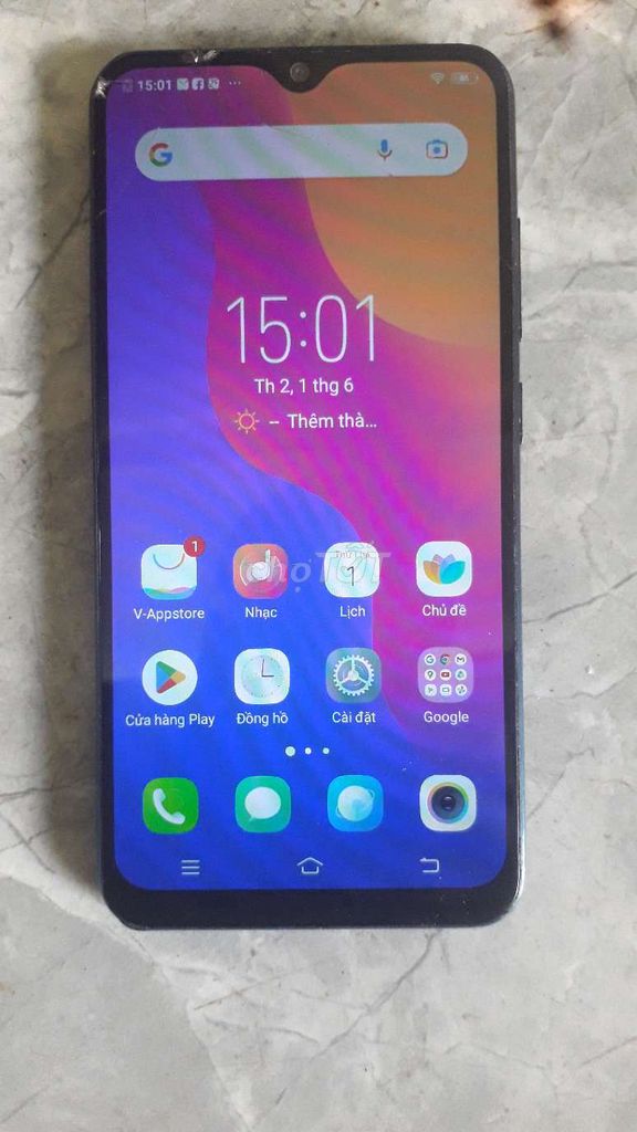 Vivo 1820 32GB Đen xanh. Mua bán Điện thoại tại Huyện Hương Khê Hà Tĩnh được đăng bởi phan hoang luan hình 1