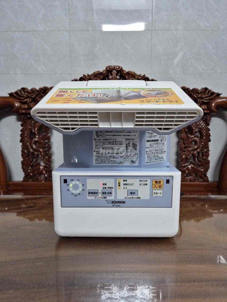 Máy sấy chăn nệm Zojirushi Nhật Bản Trắng, Xám. Mua bán Nội thất, đồ gia dụng khác tại Thị xã Tân Châu An Giang được đăng bởi Tuyền chuyên hàng nhật hình 1