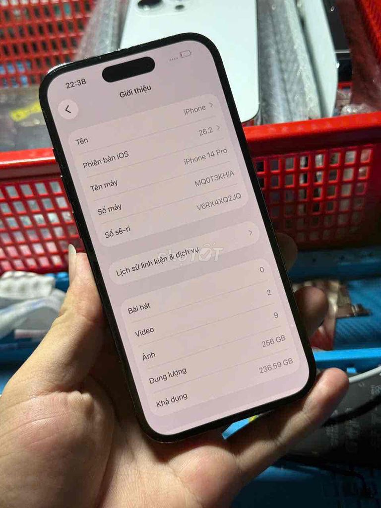 Apple iPhone 14 Pro 256GB Đen. Mua bán Điện thoại tại Quận Thanh Xuân Hà Nội được đăng bởi Nguyễn Trung Đức hình 1