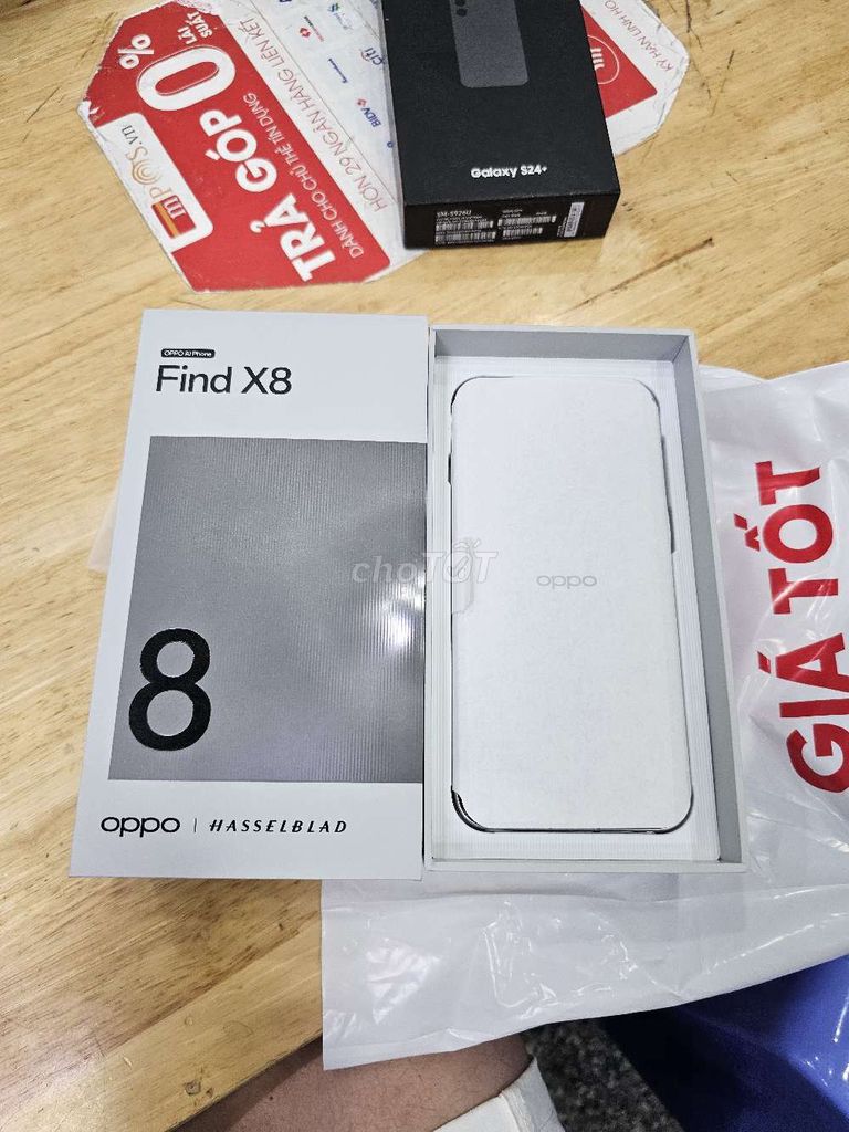 OPPO FIND X8 FULLBOX 16/512 NEW 100% V/N MUA 31/12