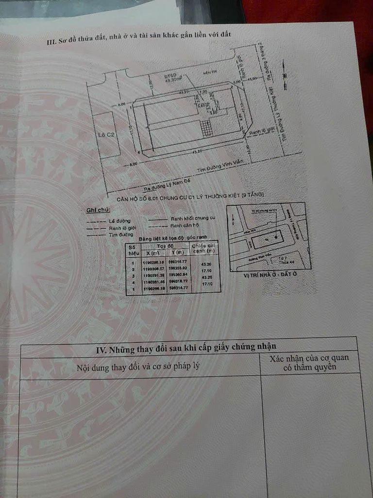 Chung cư Lý Thường Kiệt, Quận 11, 50m2, lô C1 chỉ 2.15 tỷ