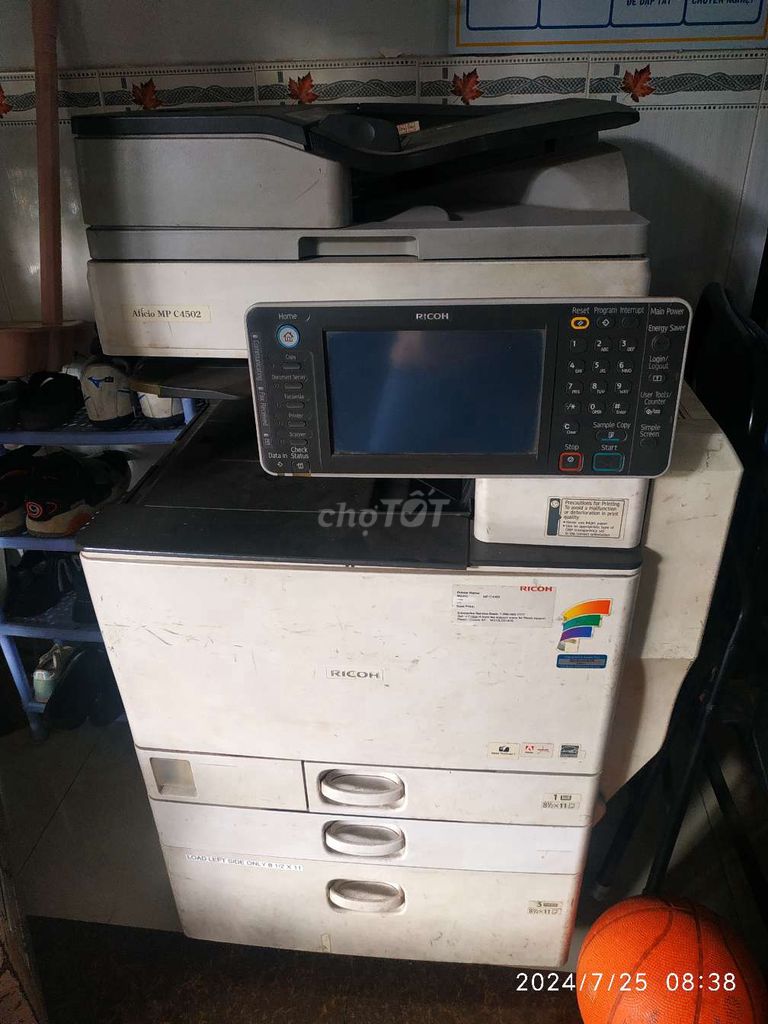 Thanh lý gấp máy photocopy -in màu 4502c