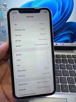 Apple iPhone 11 64GB Trắng Đẹp 99%