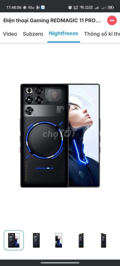 Redmagic 11 Pro 16/512GB Đen chính hãng việt nam. Mua bán Điện thoại tại Thị xã Tân Uyên Bình Dương được đăng bởi quang hình 1