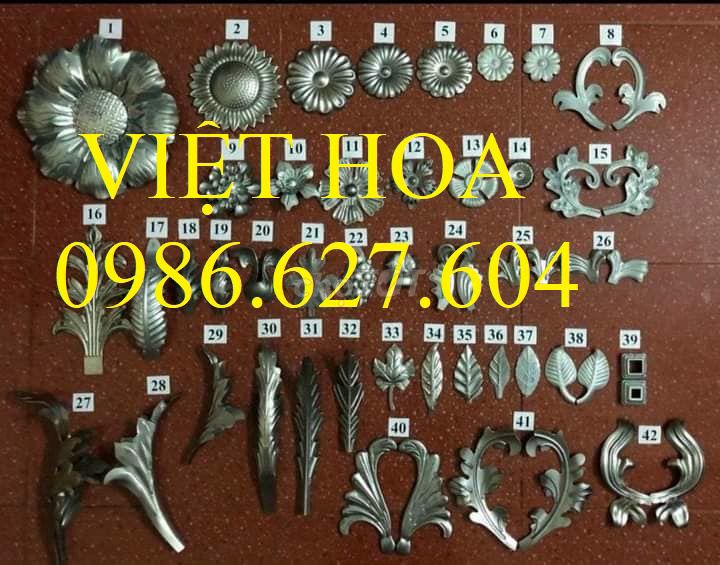 Chi tiết sắt mỹ thuật Việt Hoa Xám trang trí. Mua bán Cây cảnh, đồ trang trí tại Thành phố Nam Định Nam Định được đăng bởi viet hoa hình 1